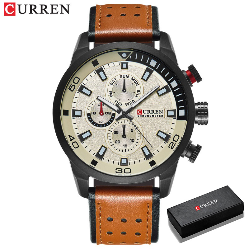 CURREN-ساعة رجالية أنيقة ، كوا - مراجعة Luxury Watch Magazine وسعره