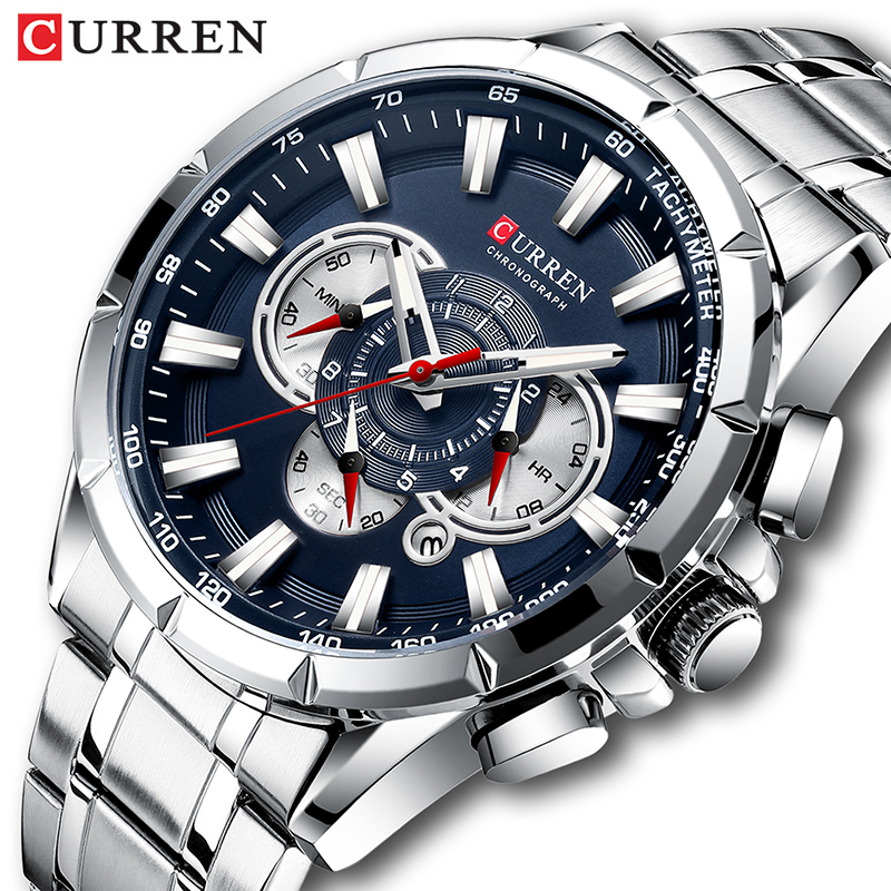 CURREN ساعة معصم الرجال مقاوم  - مراجعة Luxury Watch Magazine وسعره