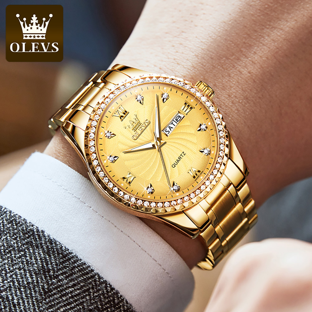 ساعة يد رجالية فاخرة من OLEVS  - مراجعة Luxury Watch Magazine وسعره