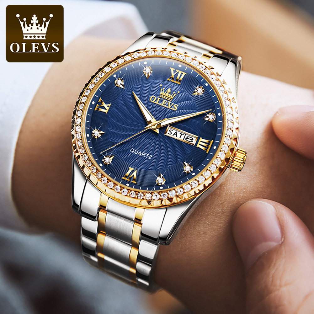 ساعة يد رجالية فاخرة من OLEVS  - مراجعة Luxury Watch Magazine وسعره