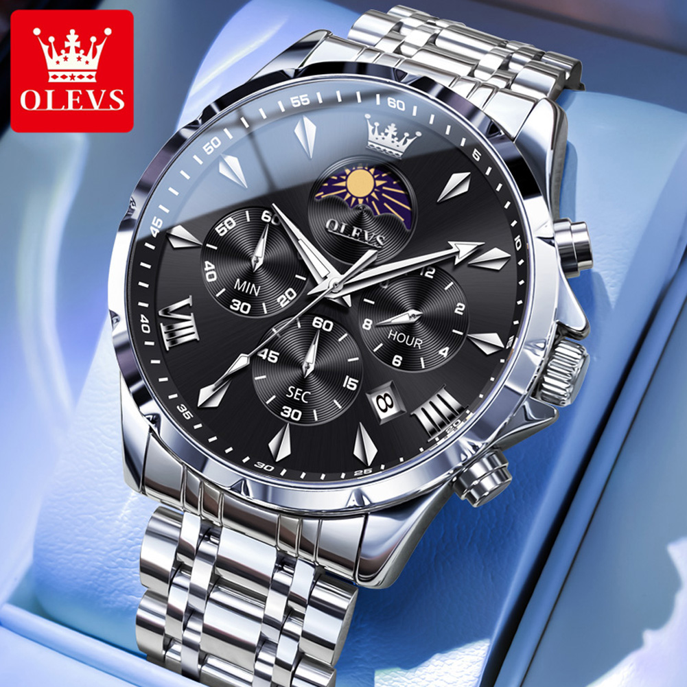 ساعة رجالية من ماركة OLEVS 365 - مراجعة Luxury Watch Magazine وسعره