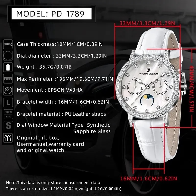 ساعة كوارتز نسائية من باجاني د - مراجعة Luxury Watch Top 10 وسعره